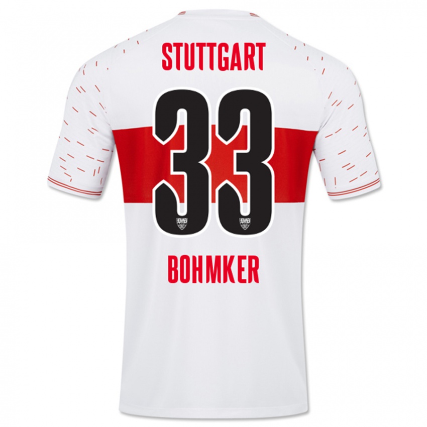 Damen Finn Böhmker #33 Weiß Heimtrikot Trikot 2023/24 T-Shirt