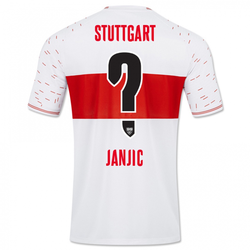 Damen Antonijo Janjic #0 Weiß Heimtrikot Trikot 2023/24 T-Shirt