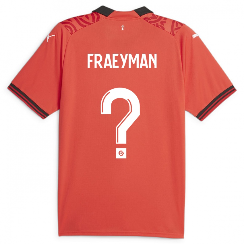 Damen Dorian Fraeyman #0 Rot Heimtrikot Trikot 2023/24 T-Shirt