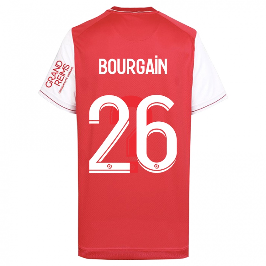 Damen Lea Bourgain #26 Rot Heimtrikot Trikot 2023/24 T-Shirt