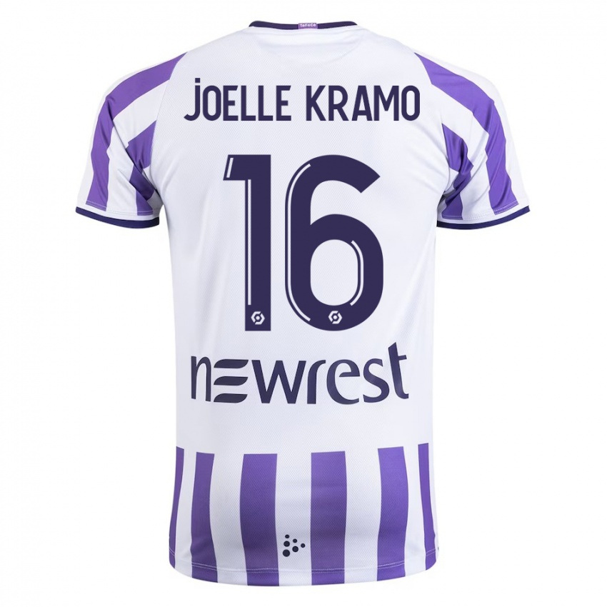 Damen Marie Joelle Kramo #16 Weiß Heimtrikot Trikot 2023/24 T-Shirt