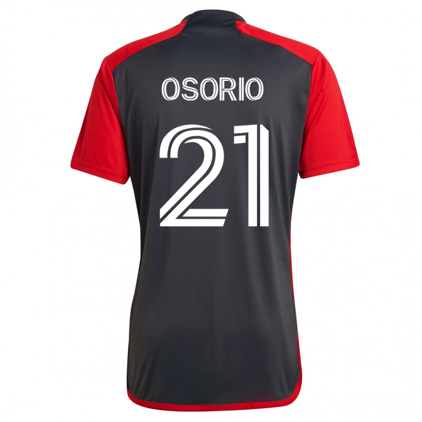 Damen Jonathan Osorio #21 Grau Heimtrikot Trikot 2023/24 T-Shirt