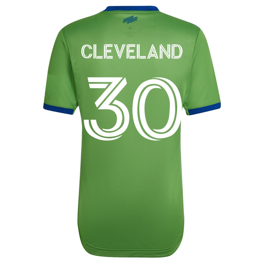 Damen Stefan Cleveland #30 Grün Heimtrikot Trikot 2023/24 T-Shirt