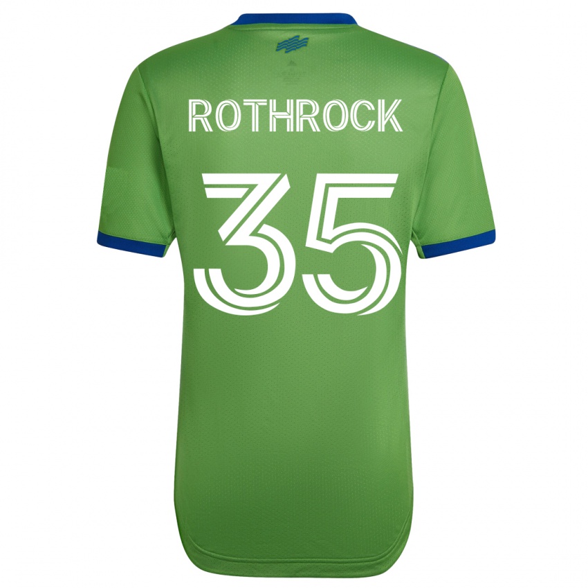 Damen Paul Rothrock #35 Grün Heimtrikot Trikot 2023/24 T-Shirt