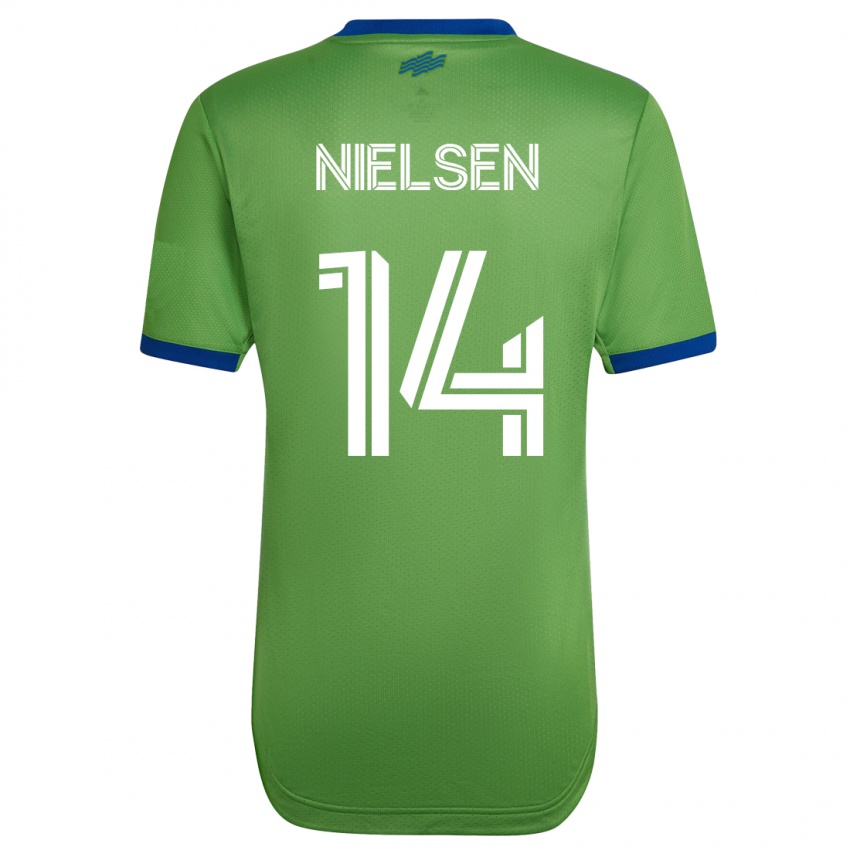Damen Taylor Nielsen #14 Grün Heimtrikot Trikot 2023/24 T-Shirt