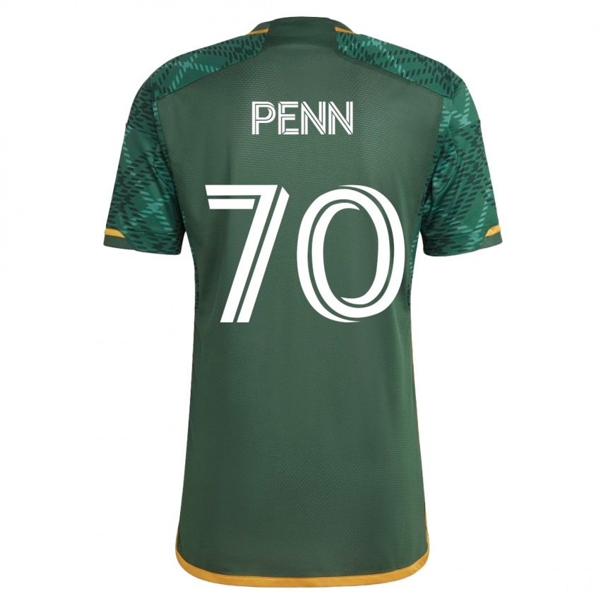 Damen Josh Penn #70 Grün Heimtrikot Trikot 2023/24 T-Shirt