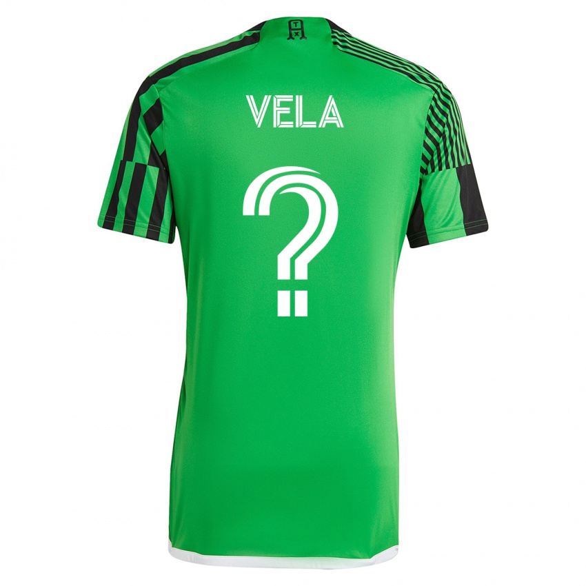 Damen Christo Vela #0 Grün Schwarz Heimtrikot Trikot 2023/24 T-Shirt