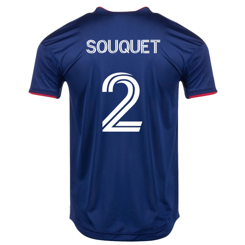 Damen Arnaud Souquet #2 Marine Heimtrikot Trikot 2023/24 T-Shirt