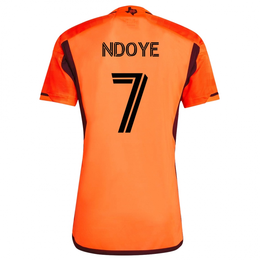 Damen Papa Ndoye #7 Orangefarben Heimtrikot Trikot 2023/24 T-Shirt