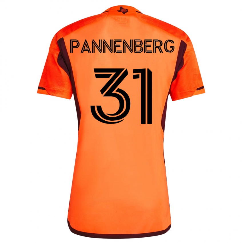 Damen Andrew Pannenberg #31 Orangefarben Heimtrikot Trikot 2023/24 T-Shirt