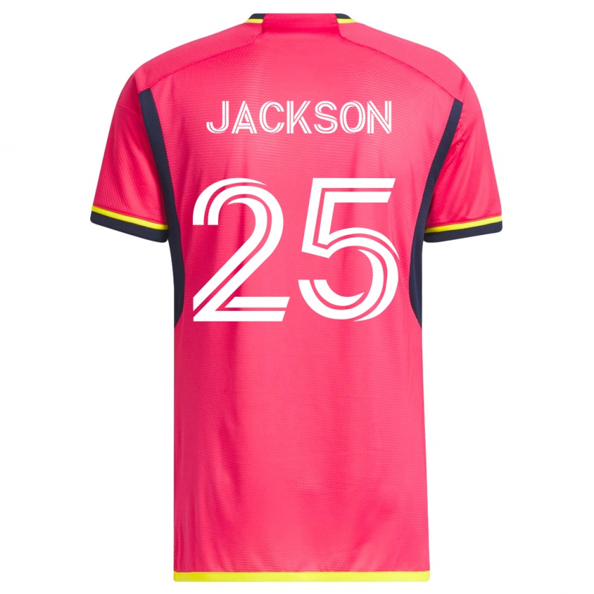 Damen Aziel Jackson #25 Rosa Heimtrikot Trikot 2023/24 T-Shirt