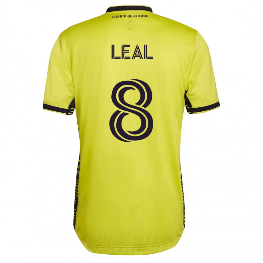 Damen Randall Leal #8 Gelb Heimtrikot Trikot 2023/24 T-Shirt