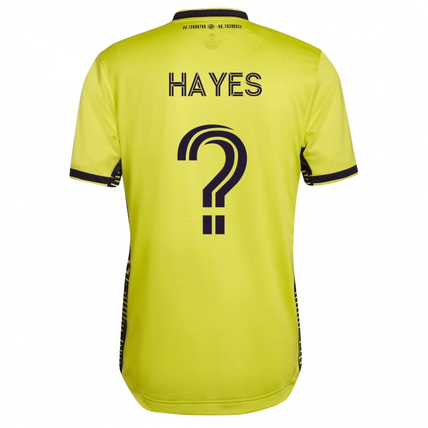 Damen Braxton Hayes #0 Gelb Heimtrikot Trikot 2023/24 T-Shirt