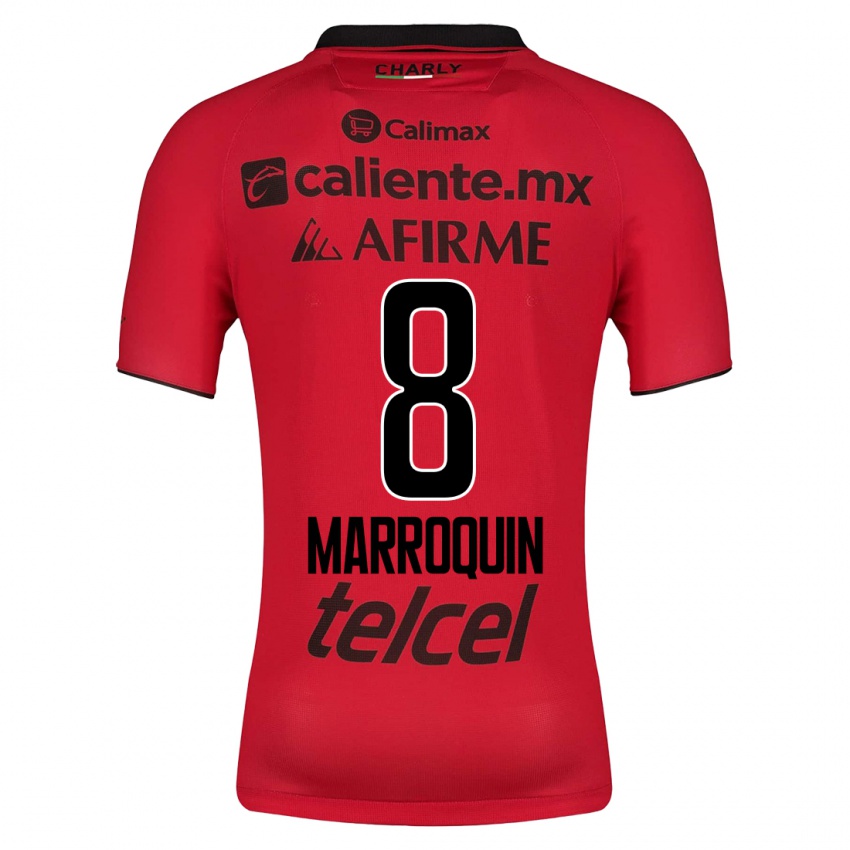 Damen Ammanda Marroquin #8 Rot Heimtrikot Trikot 2023/24 T-Shirt