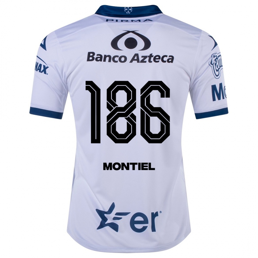 Damen Santiago Montiel #186 Weiß Heimtrikot Trikot 2023/24 T-Shirt