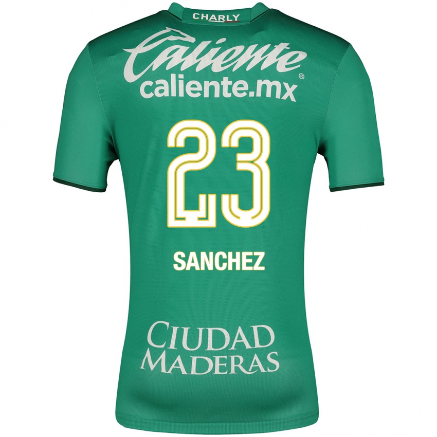 Damen Borja Sánchez #23 Grün Heimtrikot Trikot 2023/24 T-Shirt