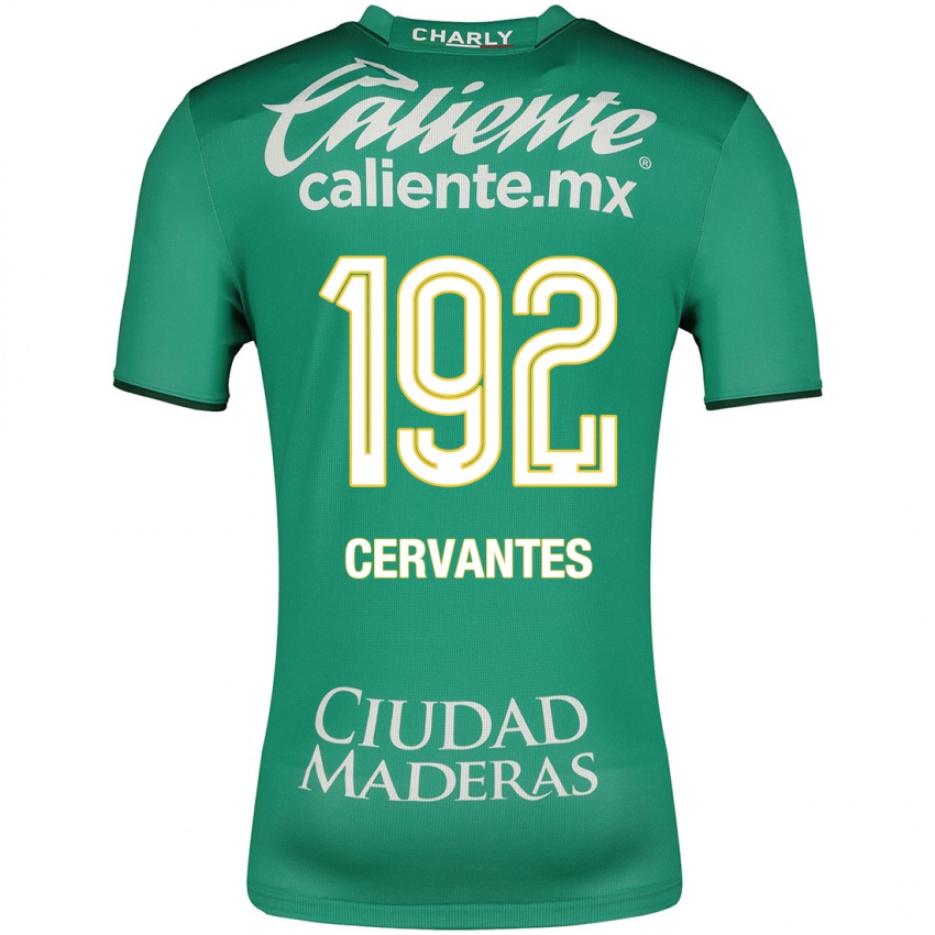 Damen Luis Cervantes #192 Grün Heimtrikot Trikot 2023/24 T-Shirt
