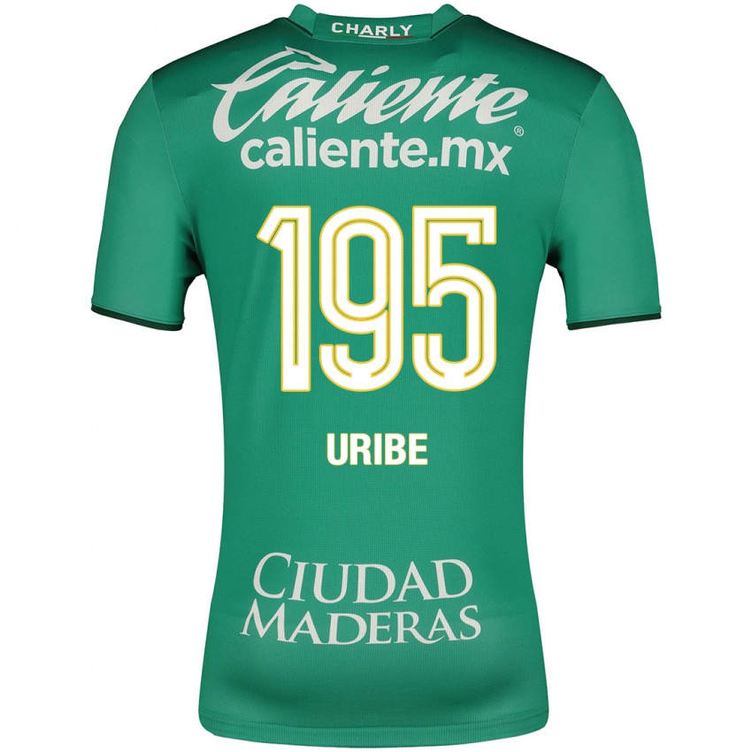Damen Héctor Uribe #195 Grün Heimtrikot Trikot 2023/24 T-Shirt