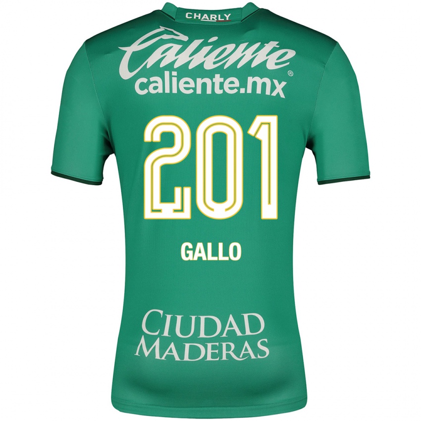 Damen Andrés Gallo #201 Grün Heimtrikot Trikot 2023/24 T-Shirt