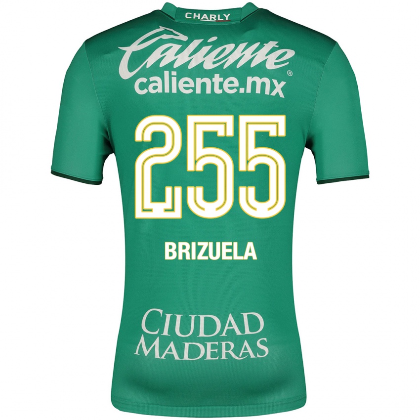 Damen Juan Brizuela #255 Grün Heimtrikot Trikot 2023/24 T-Shirt