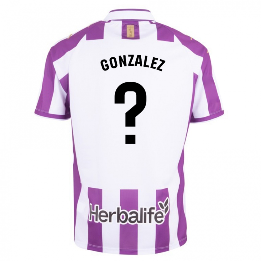 Damen Santi González #0 Lila Heimtrikot Trikot 2023/24 T-Shirt