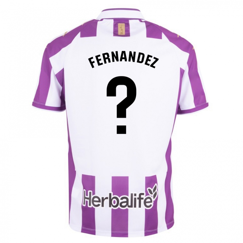 Damen Víctor Fernández #0 Lila Heimtrikot Trikot 2023/24 T-Shirt