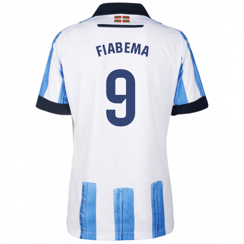 Damen Bryan Fiabema #9 Blau Weiss Heimtrikot Trikot 2023/24 T-Shirt