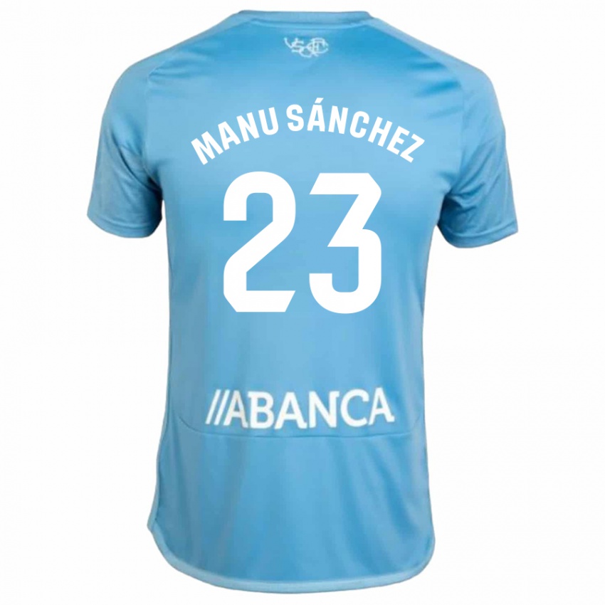 Damen Manu Sanchez #23 Blau Heimtrikot Trikot 2023/24 T-Shirt