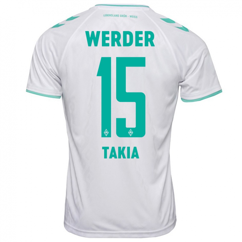 Damen Toirik Onlam Takia #15 Weiß Auswärtstrikot Trikot 2023/24 T-Shirt