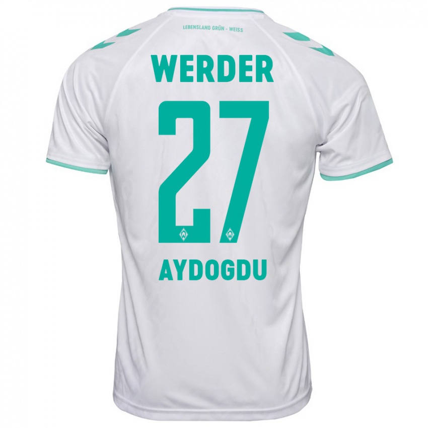 Damen Onur Aydogdu #27 Weiß Auswärtstrikot Trikot 2023/24 T-Shirt