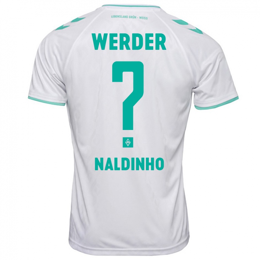 Damen Naldinho #0 Weiß Auswärtstrikot Trikot 2023/24 T-Shirt