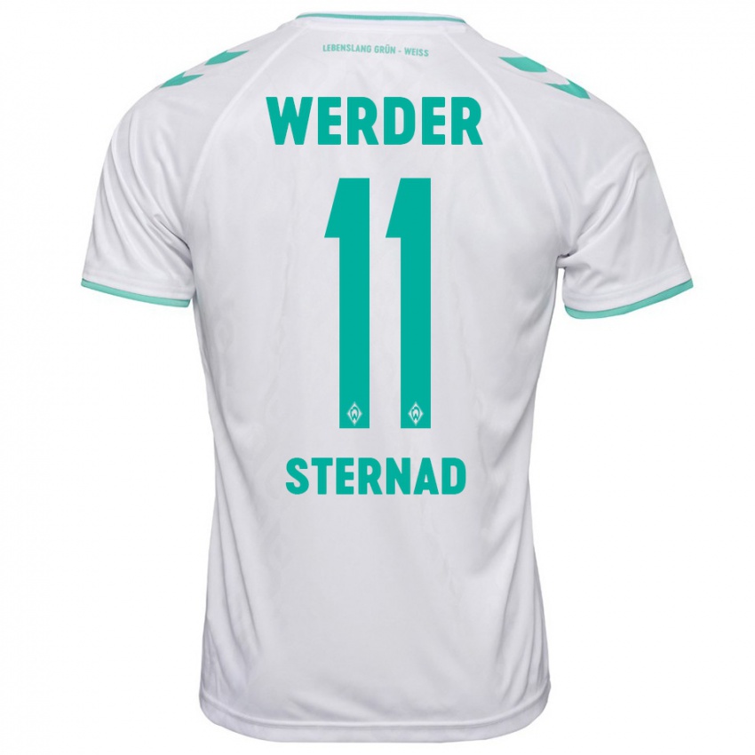 Damen Maja Sternad #11 Weiß Auswärtstrikot Trikot 2023/24 T-Shirt