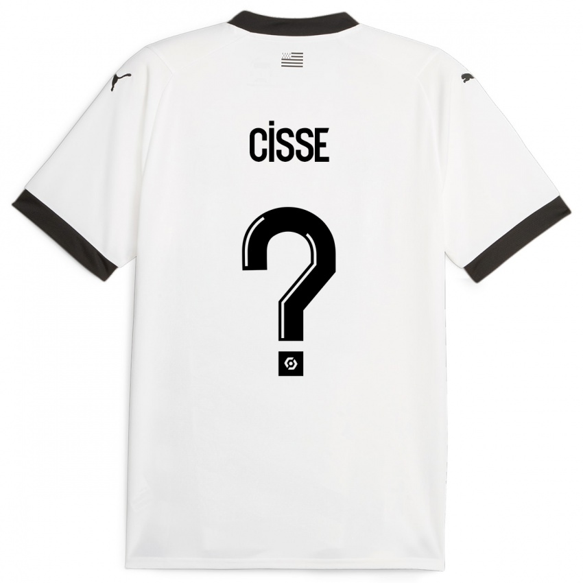 Damen Djaoui Cissé #0 Weiß Auswärtstrikot Trikot 2023/24 T-Shirt