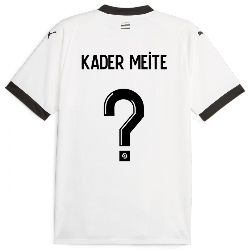 Damen Mohamed Kader Meïté #0 Weiß Auswärtstrikot Trikot 2023/24 T-Shirt