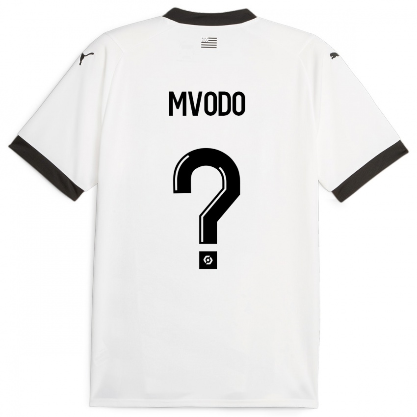 Damen Steeve Mvodo Mvodo #0 Weiß Auswärtstrikot Trikot 2023/24 T-Shirt