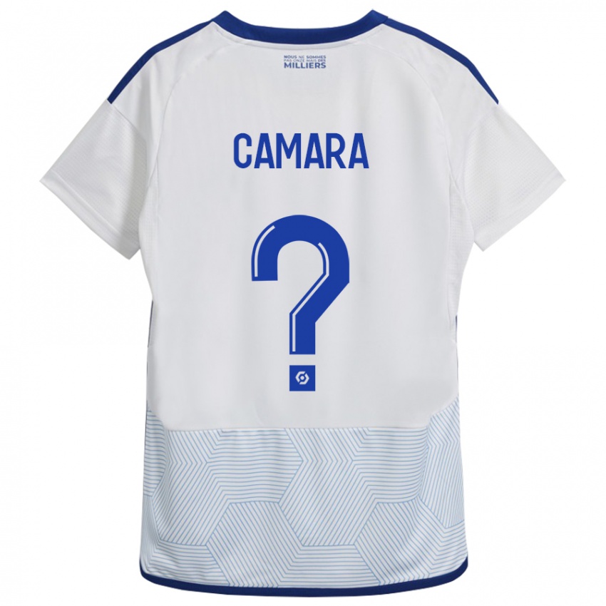 Damen Alseny Camara #0 Weiß Auswärtstrikot Trikot 2023/24 T-Shirt