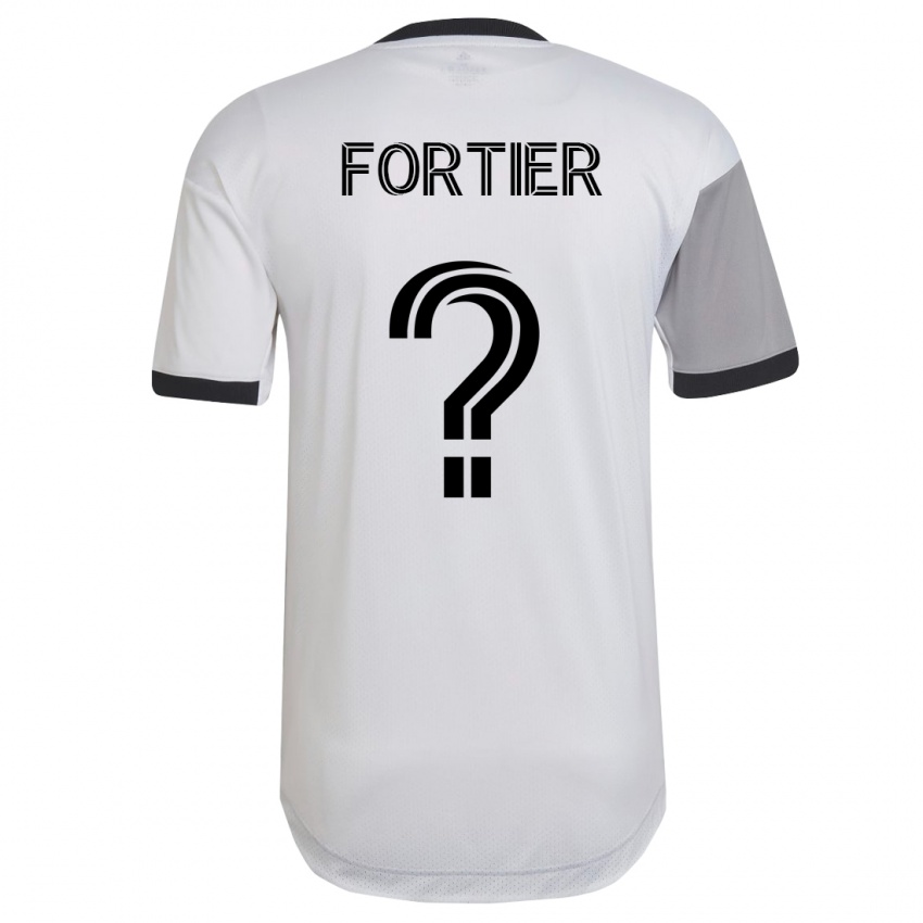 Damen Tim Fortier #0 Weiß Auswärtstrikot Trikot 2023/24 T-Shirt