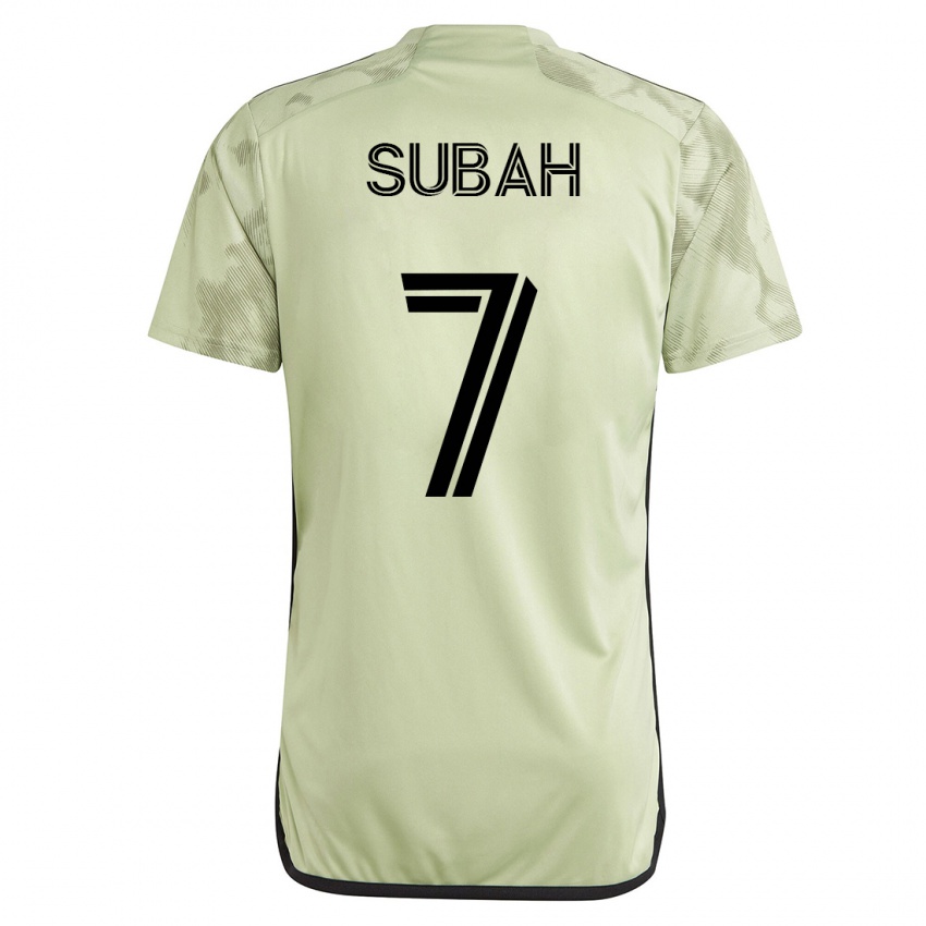 Damen Yekeson Subah #7 Grün Auswärtstrikot Trikot 2023/24 T-Shirt