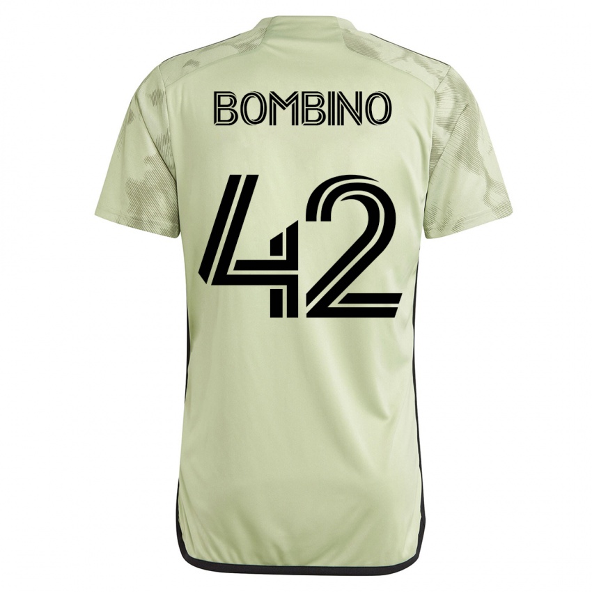 Damen Luca Bombino #42 Grün Auswärtstrikot Trikot 2023/24 T-Shirt