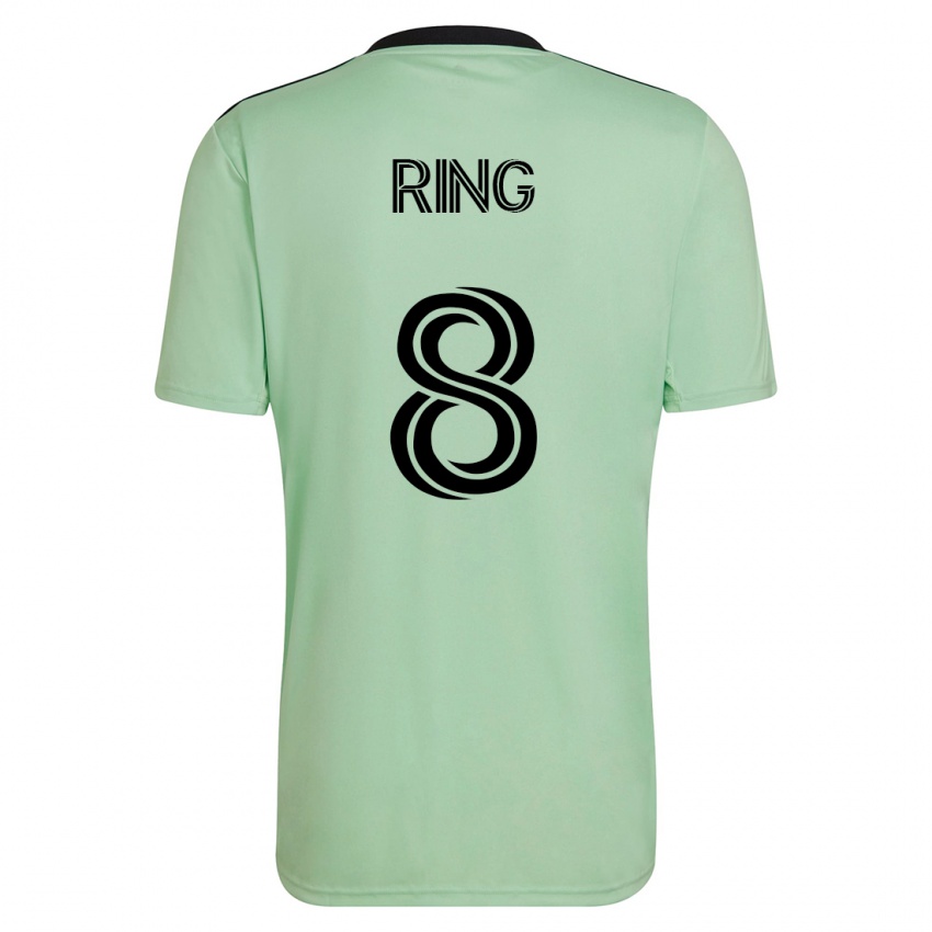 Damen Alexander Ring #8 Hellgrün Auswärtstrikot Trikot 2023/24 T-Shirt