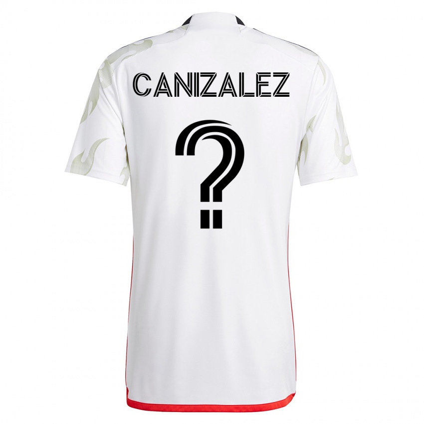 Damen Henry Canizalez #0 Weiß Auswärtstrikot Trikot 2023/24 T-Shirt