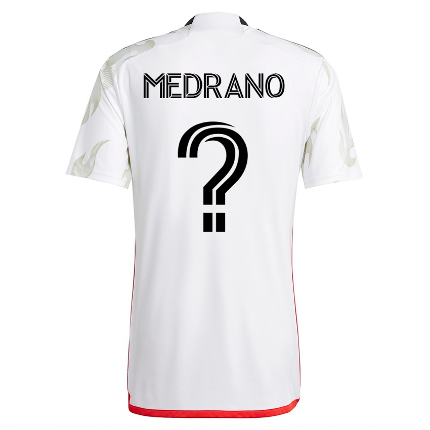 Damen Gael Medrano #0 Weiß Auswärtstrikot Trikot 2023/24 T-Shirt