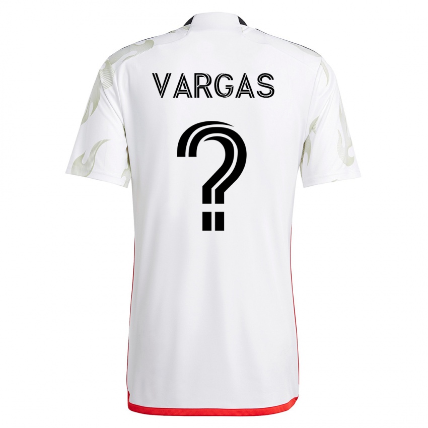 Damen Nayrobi Vargas #0 Weiß Auswärtstrikot Trikot 2023/24 T-Shirt