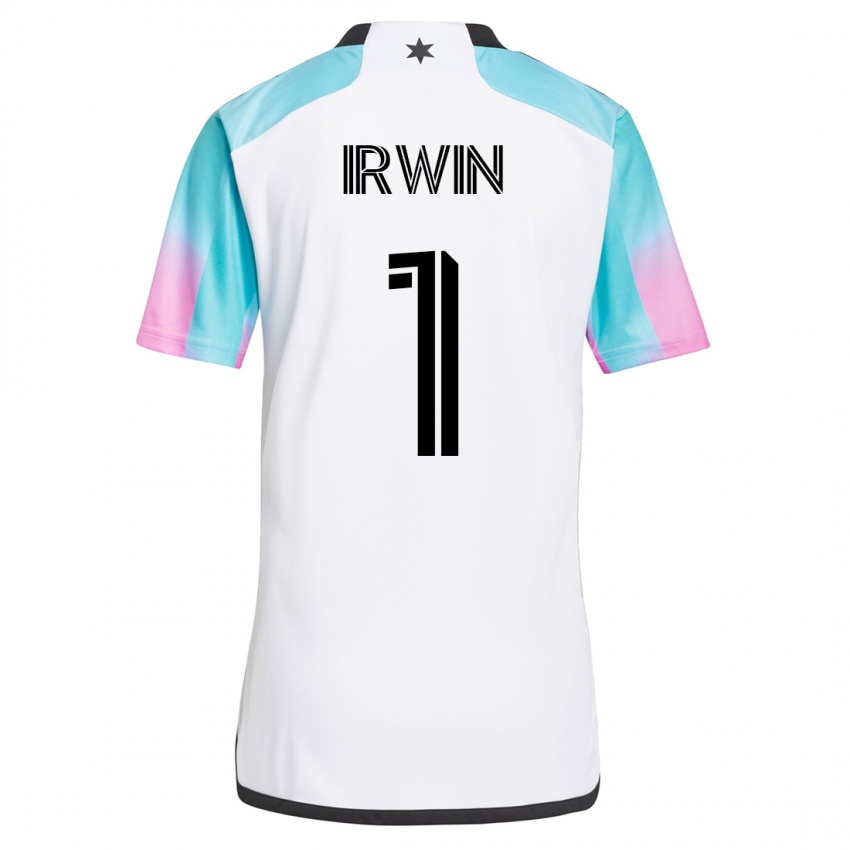 Damen Clint Irwin #1 Weiß Auswärtstrikot Trikot 2023/24 T-Shirt