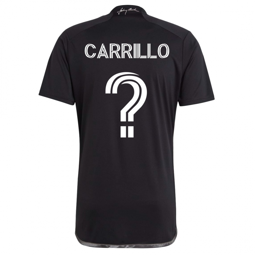 Damen Alejandro Carrillo #0 Schwarz Auswärtstrikot Trikot 2023/24 T-Shirt