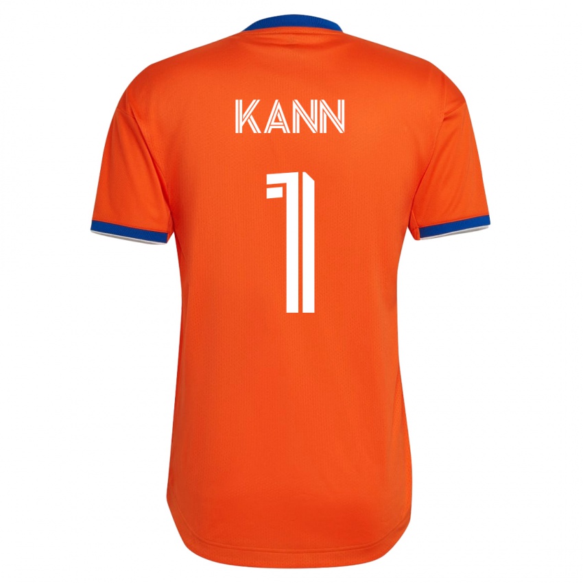 Damen Alec Kann #1 Weiß Auswärtstrikot Trikot 2023/24 T-Shirt