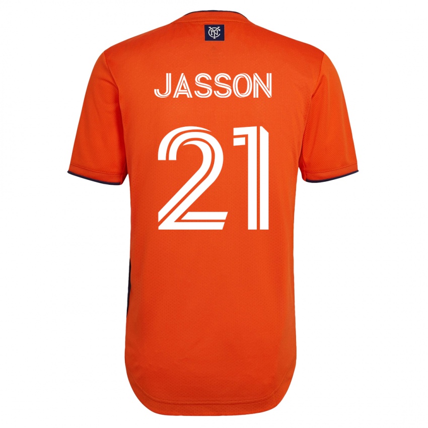 Damen Andres Jasson #21 Schwarz Auswärtstrikot Trikot 2023/24 T-Shirt