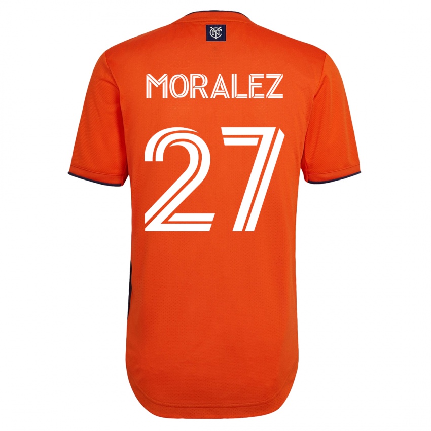 Damen Maxi Moralez #27 Schwarz Auswärtstrikot Trikot 2023/24 T-Shirt