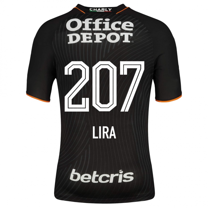 Damen Almir Lira #207 Schwarz Auswärtstrikot Trikot 2023/24 T-Shirt