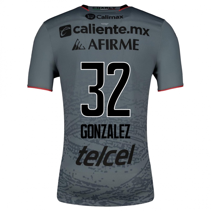 Damen Carlos Gonzalez #32 Grau Auswärtstrikot Trikot 2023/24 T-Shirt